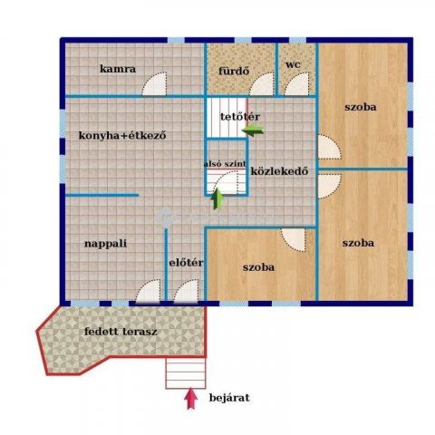 Eladó családi ház, Nemeskoltán 55 M Ft, 4 szobás
