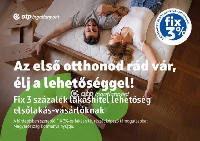 Eladó téglalakás, Győrött 75 M Ft, 2 szobás