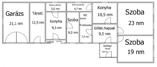 Eladó családi ház, Devecseren 19.9 M Ft, 2+1 szobás
