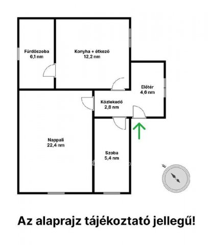 Eladó családi ház, Tápiószentmártonon 35 M Ft, 1+1 szobás