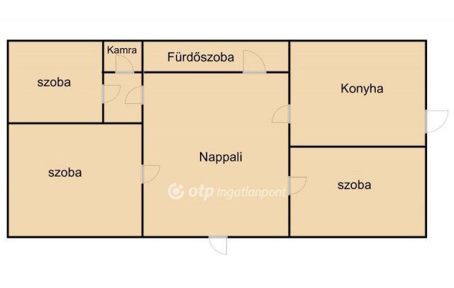 Eladó családi ház, Nagykállóban 22.5 M Ft, 3 szobás