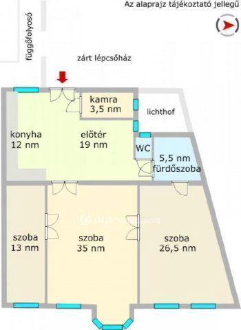 Eladó téglalakás, Budapesten, VIII. kerületben 99.8 M Ft