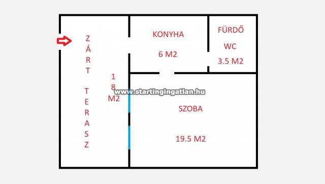 Eladó téglalakás, IV. kerületben, Perényi Zsigmond utcában