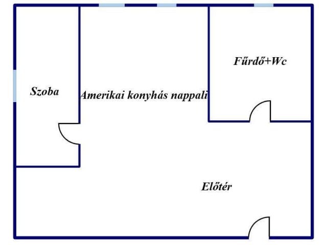 Eladó téglalakás, Verpeléten 24.5 M Ft, 1+1 szobás