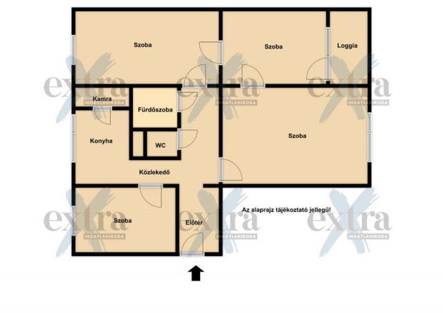 Eladó panellakás, Szegeden 52.9 M Ft, 4 szobás