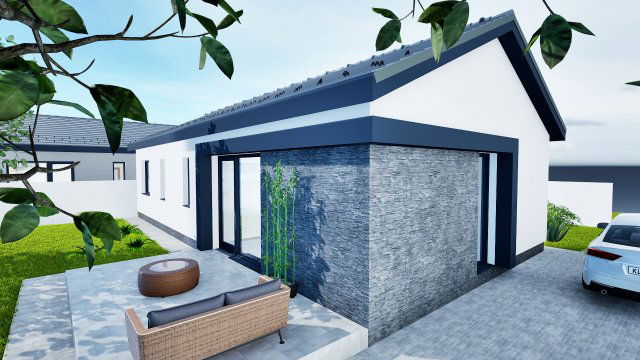 Eladó ikerház, Nyíregyházán 69.9 M Ft, 1+3 szobás