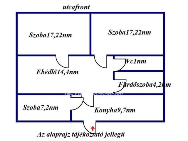 Eladó családi ház, Zsákán 13.4 M Ft, 2+1 szobás