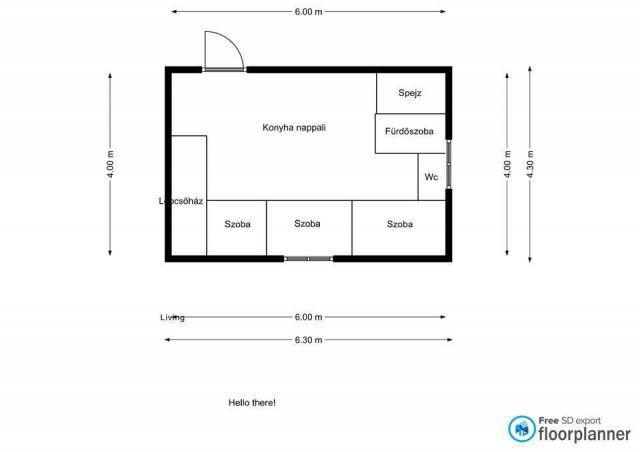 Eladó családi ház, Szigethalmon 89 M Ft, 6 szobás