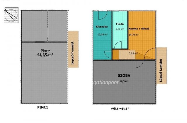 Eladó családi ház, Gödön 49.9 M Ft, 3+2 szobás