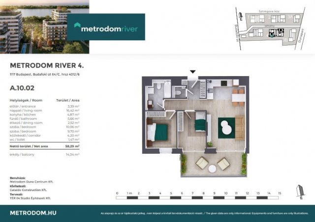 Eladó téglalakás, Budapesten, XI. kerületben, Budafoki úton