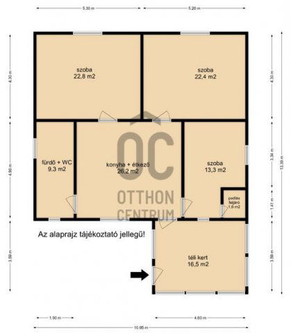 Eladó családi ház, Nagykanizsán 109.9 M Ft, 3 szobás