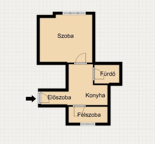 Eladó téglalakás, XIII. kerületben, Katona József utcában