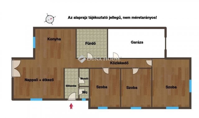Eladó ikerház, Nagytarcsán 119.9 M Ft, 4 szobás