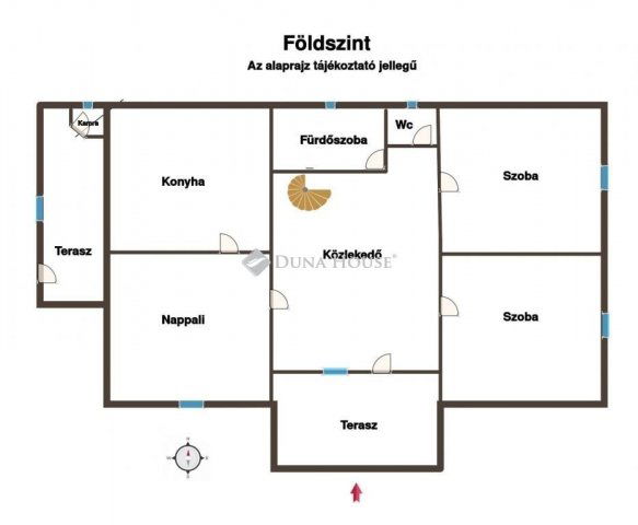 Eladó családi ház, Ongán 65 M Ft, 5 szobás