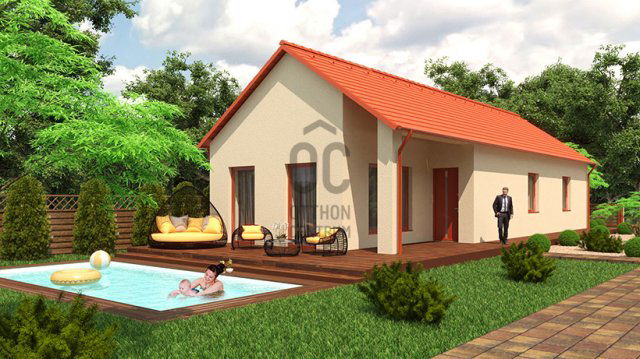 Eladó családi ház, Versegen 71.9 M Ft, 4 szobás