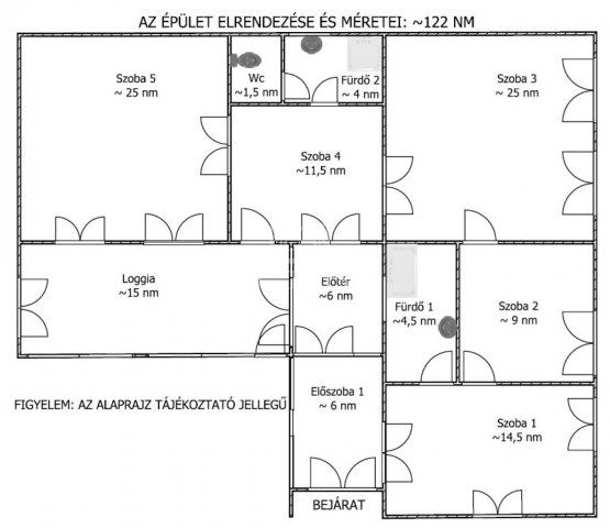 Eladó családi ház, Balmazújvárosban 47.9 M Ft, 5 szobás