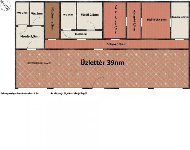 Eladó üzlethelyiség, Dunaújvárosban 47.5 M Ft