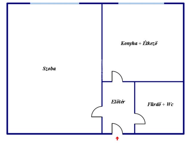 Eladó panellakás, Székesfehérvárott 36 M Ft, 1 szobás
