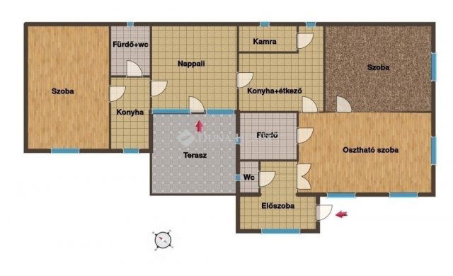 Eladó családi ház, Kecskeméten 125 M Ft, 5 szobás