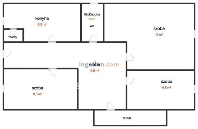 Eladó családi ház, Mohorán 21 M Ft, 2+1 szobás