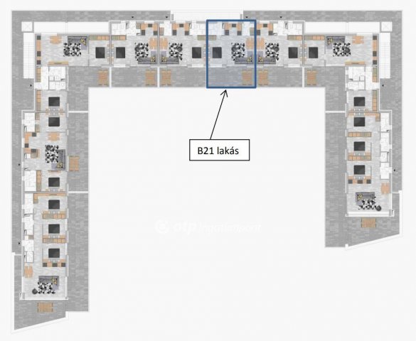 Eladó téglalakás, Tiszafüreden 49.9 M Ft, 1 szobás