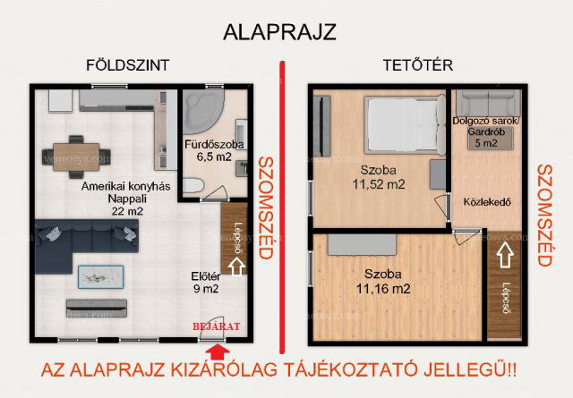 Eladó sorház, Szigethalmon 69.9 M Ft, 3+1 szobás