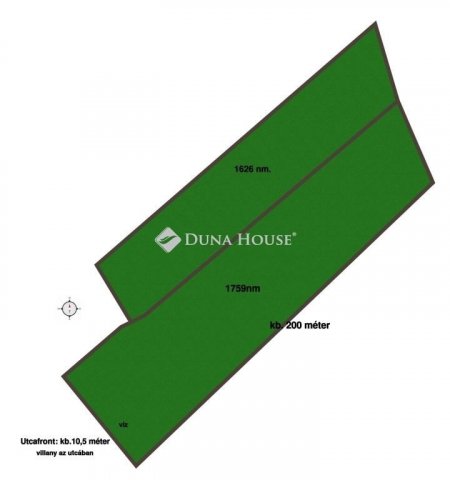 Eladó telek, Isztiméren 6.95 M Ft / költözzbe.hu