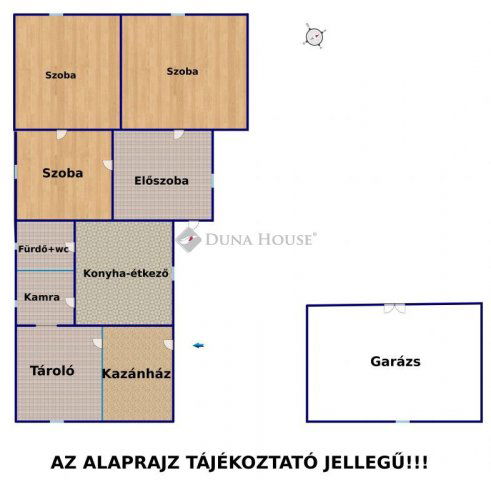 Eladó családi ház, Gyömrőn 86.5 M Ft, 3 szobás