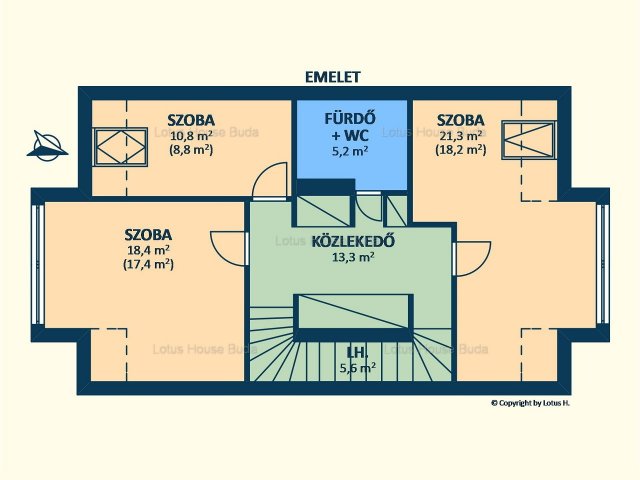 Kiadó téglalakás, albérlet, Budapesten, II. kerületben