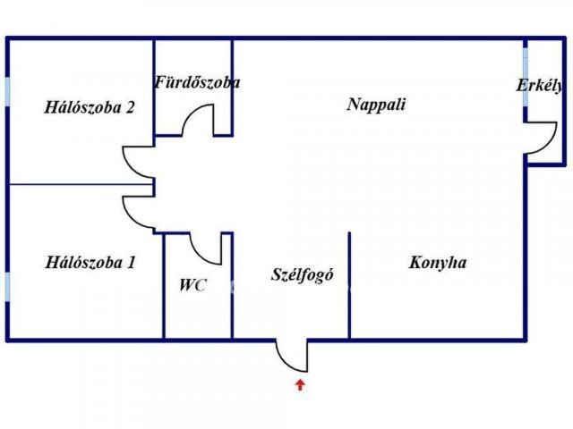 Eladó téglalakás, Szegeden 72.99 M Ft, 1+2 szobás
