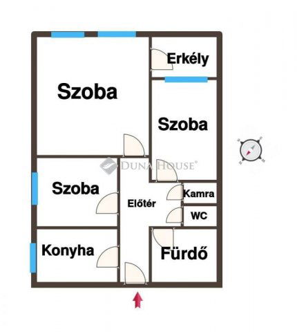 Eladó téglalakás, Kiskunfélegyházán 30.99 M Ft, 2+1 szobás
