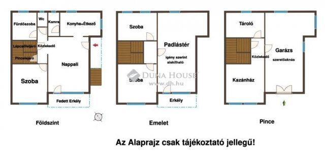 Eladó családi ház, Monorierdőn 62.9 M Ft, 4 szobás