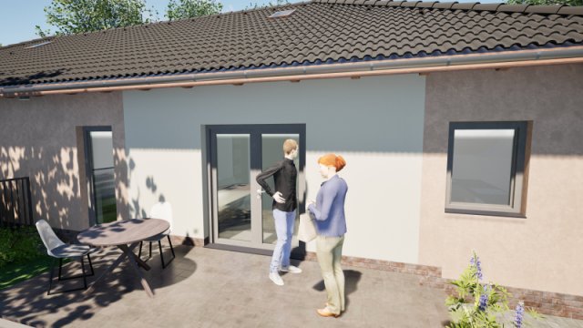 Eladó ikerház, Kiskunlacházán 58 M Ft, 4 szobás