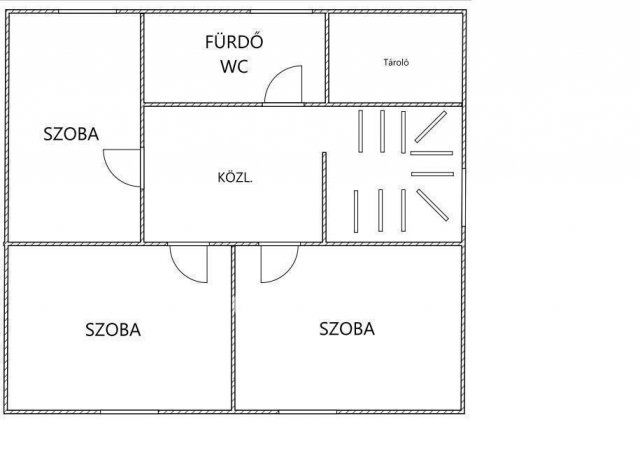 Eladó nyaraló, Szigetbecsén 99.5 M Ft, 4 szobás