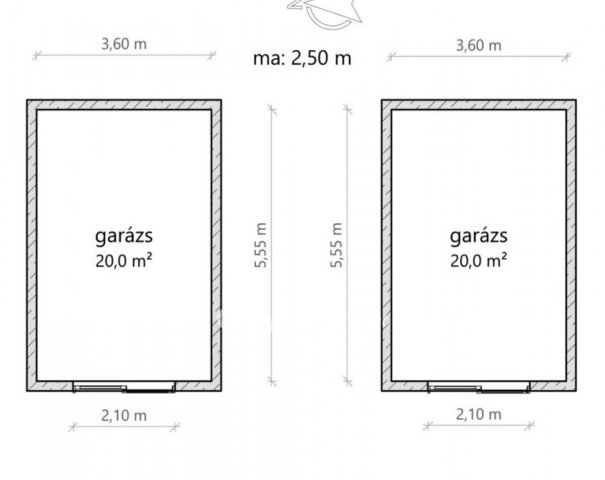 Eladó garázs, Nyíregyházán 7.3 M Ft / költözzbe.hu