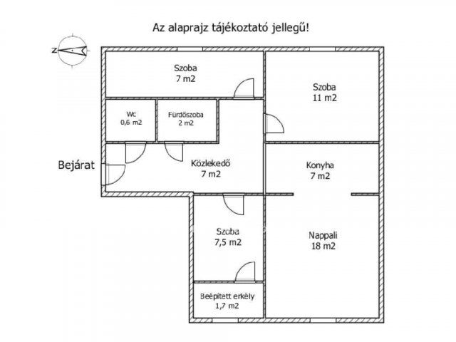 Eladó panellakás, Győrött 56.9 M Ft, 4 szobás