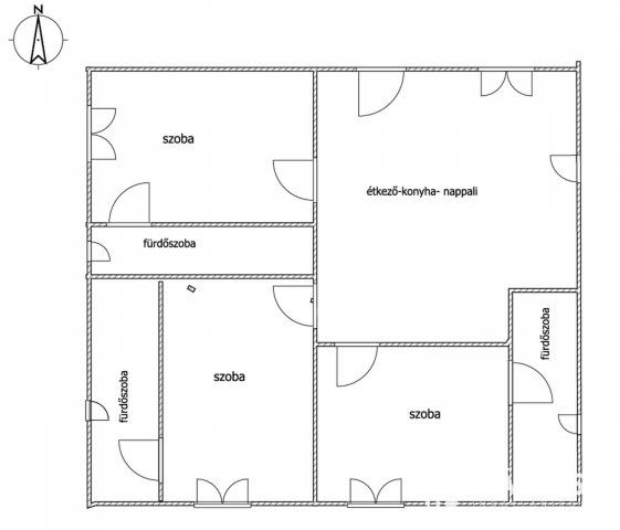 Kiadó nyaraló, Hajdúszoboszlón 900 E Ft / hó, 3 szobás