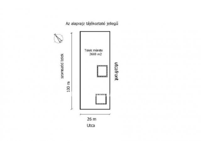 Eladó telek, Tatán 26.5 M Ft / költözzbe.hu