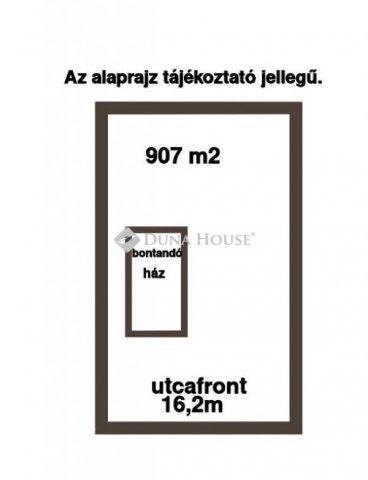 Eladó telek, Alsónémediben 52.9 M Ft / költözzbe.hu