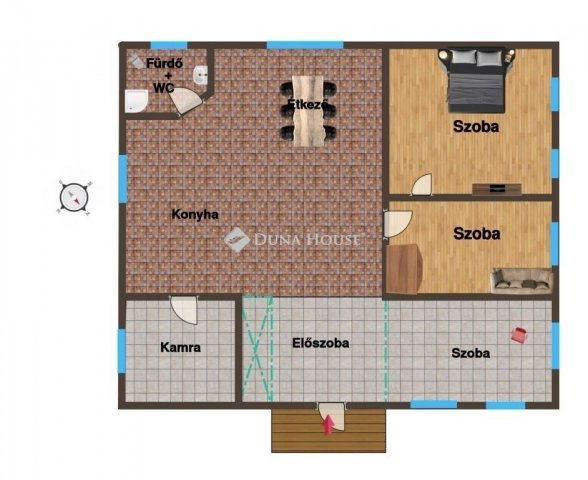 Eladó mezogazdasagi ingatlan, Kecskeméten 34.9 M Ft, 3 szobás