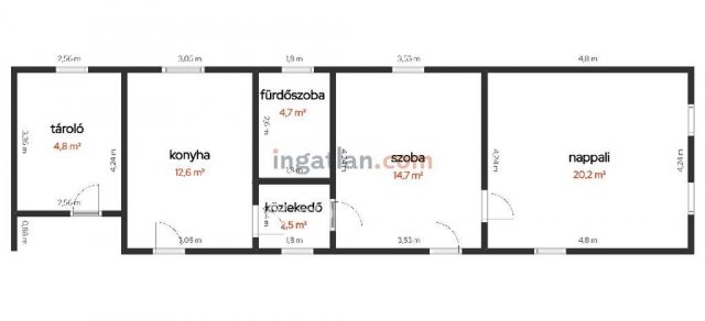 Eladó családi ház, Tiszakécskén 16.9 M Ft, 1 szobás