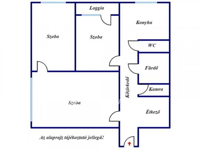 Eladó panellakás, Szegeden 56.5 M Ft, 2+1 szobás