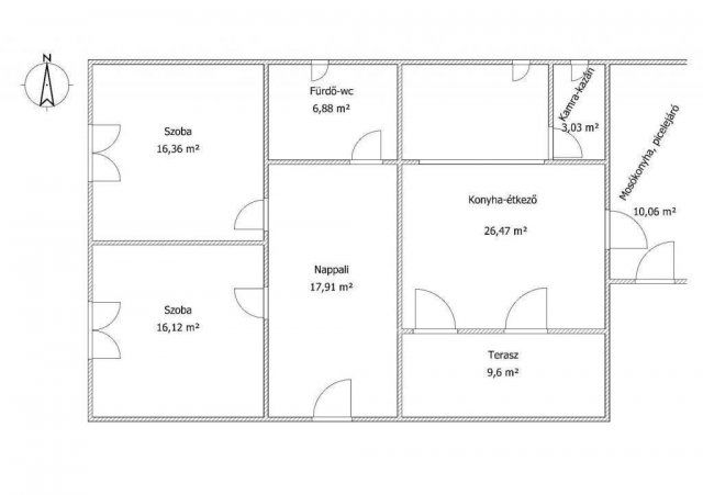 Eladó családi ház, Gyöngyöspatán 38.5 M Ft, 3 szobás