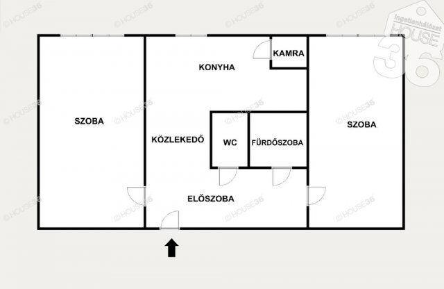 Eladó panellakás, Kecskeméten 44.2 M Ft, 2 szobás