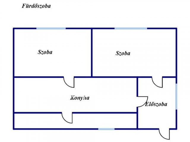 Eladó családi ház, Szentdomonkoson 15.9 M Ft, 2 szobás