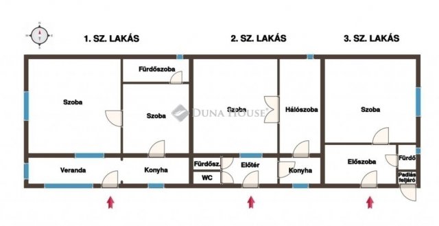 Eladó családi ház, Budapesten, XXI. kerületben 85 M Ft, 7 szobás