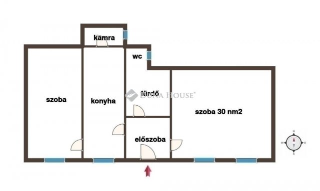 Eladó téglalakás, Budapesten, VIII. kerületben 84.5 M Ft