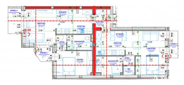 Eladó téglalakás, Szegeden 131.9 M Ft, 4 szobás