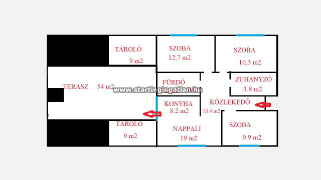 Eladó téglalakás, Budapesten, XVIII. kerületben 125 M Ft