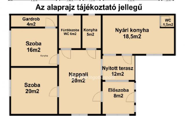 Eladó családi ház, Kisvárdán 49.9 M Ft, 2 szobás